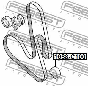 Купить Febest 1088-C100 по низкой цене в Украине!