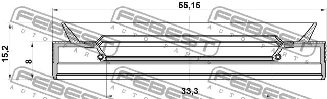 Купить Febest 95PEY-35550815C по низкой цене в Украине!