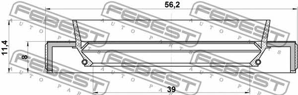 Купить Febest 95HBY-41560811L по низкой цене в Украине!