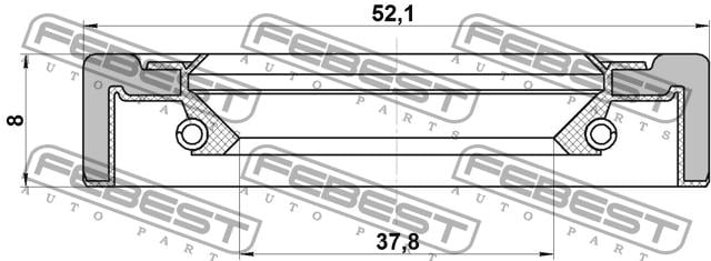 Купить Febest 95GCY-39520808X по низкой цене в Украине!