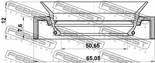 Купить Febest 95HCY-52650812X по низкой цене в Украине!