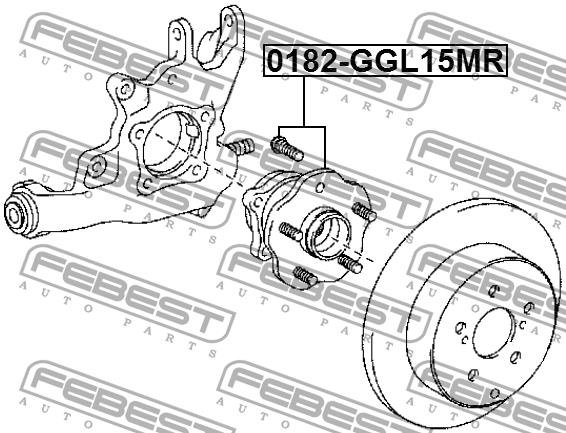 Купить Febest 0182GGL15MR – отличная цена на EXIST.UA!