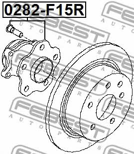 Купить Febest 0282F15R – отличная цена на EXIST.UA!