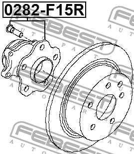 Купить Febest 0282-F15R по низкой цене в Украине!