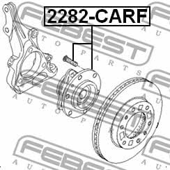Купить Febest 2282-CARF по низкой цене в Украине!