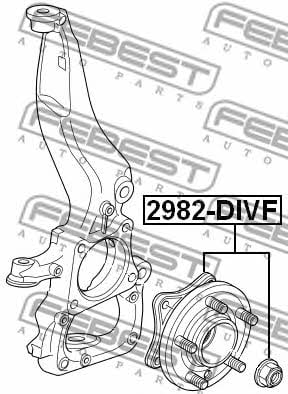 Купить Febest 2982-DIVF по низкой цене в Украине!