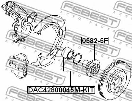 Купить Febest 0582-5F по низкой цене в Украине!