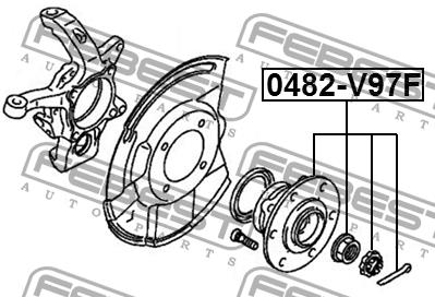Купить Febest 0482-V97F по низкой цене в Украине!
