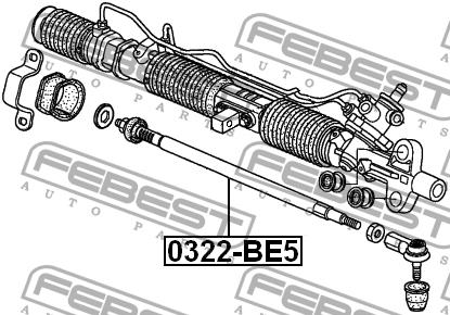 Купить Febest 0322BE5 – отличная цена на EXIST.UA!