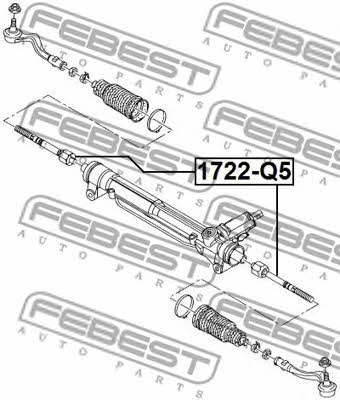 Купить Febest 1722-Q5 по низкой цене в Украине!