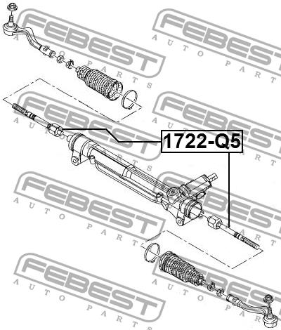Купить Febest 1722Q5 – отличная цена на EXIST.UA!