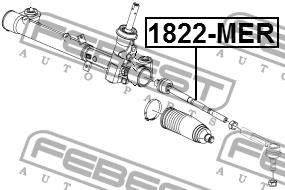 Купить Febest 1822-MER по низкой цене в Украине!