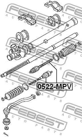 Купить Febest 0522MPV – отличная цена на EXIST.UA!