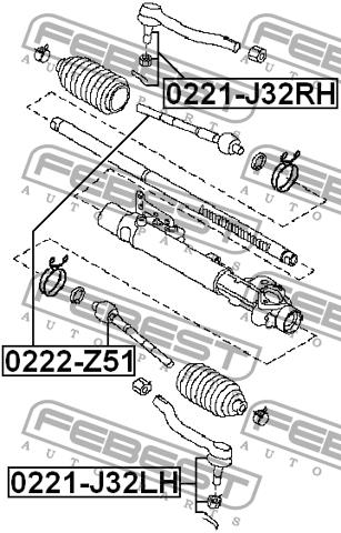 Febest Тяга рулевая – цена 225 UAH