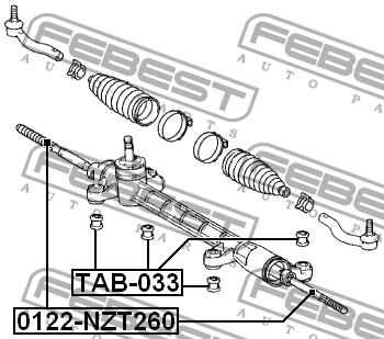 Купить Febest 0122NZT260 – отличная цена на EXIST.UA!