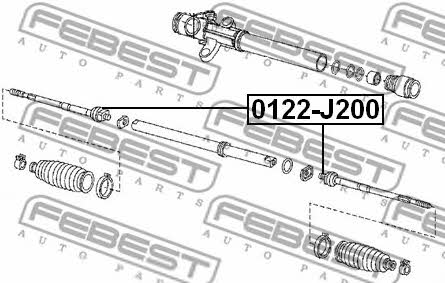 Купить Febest 0122J200 – отличная цена на EXIST.UA!