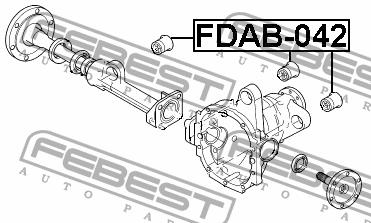 Купити Febest FDAB042 – суперціна на EXIST.UA!