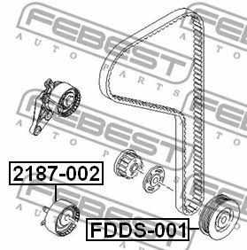 Шків колінчатого валу Febest FDDS-001