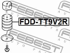 Купить Febest FDD-TT9V2R по низкой цене в Украине!