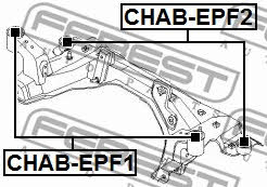 Купить Febest CHABEPF2 – отличная цена на EXIST.UA!