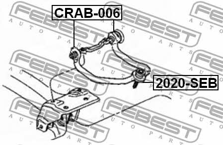 Купити Febest CRAB006 – суперціна на EXIST.UA!