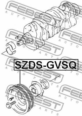 Купить Febest SZDS-GVSQ по низкой цене в Украине!