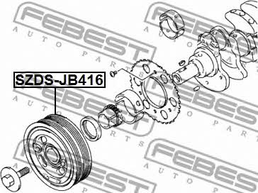 Купить Febest SZDSJB416 – отличная цена на EXIST.UA!