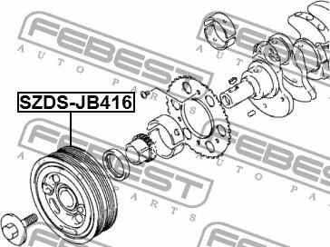 Купить Febest SZDS-JB416 по низкой цене в Украине!