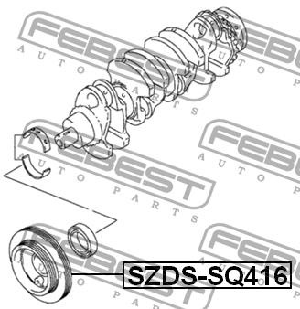 Купить Febest SZDSSQ416 – отличная цена на EXIST.UA!