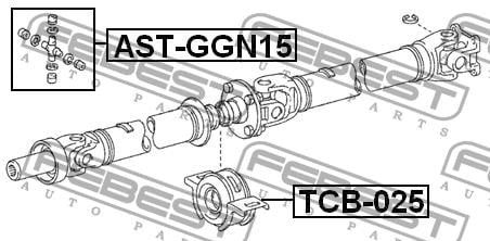Купить Febest TCB-025 по низкой цене в Украине!
