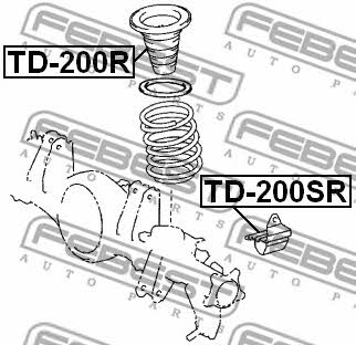 Купить Febest TD200SR – отличная цена на EXIST.UA!