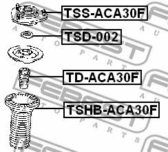 Купить Febest TDACA30F – отличная цена на EXIST.UA!