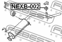 Купити Febest NEXB002 – суперціна на EXIST.UA!