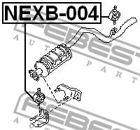 Купити Febest NEXB004 – суперціна на EXIST.UA!