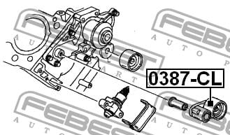 Купить Febest 0387CL – отличная цена на EXIST.UA!