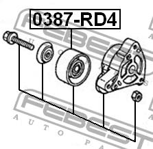 Купити Febest 0387-RD4 за низькою ціною в Україні!
