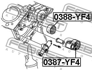 Купити Febest 0387-YF4 за низькою ціною в Україні!
