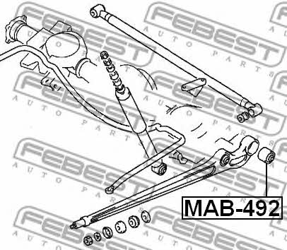 Купить Febest MAB492 – отличная цена на EXIST.UA!