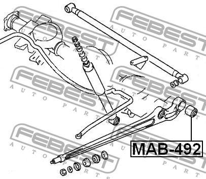 Купить Febest MAB-492 по низкой цене в Украине!