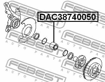 Купить Febest DAC38740050 – отличная цена на EXIST.UA!