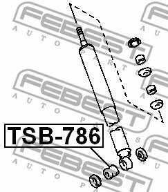 Купити Febest TSB786 – суперціна на EXIST.UA!