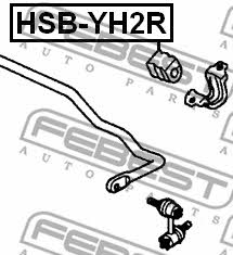 Купить Febest HSB-YH2R по низкой цене в Украине!
