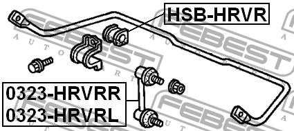 Купити Febest HSB-HRVR за низькою ціною в Україні!