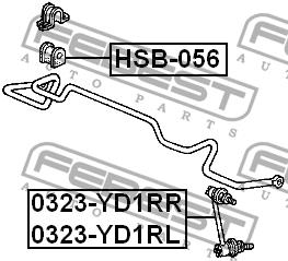 Купить Febest HSB-056 по низкой цене в Украине!