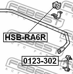 Купить Febest HSB-RA6R по низкой цене в Украине!