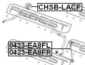 Купить Febest CHSB-LACF по низкой цене в Украине!