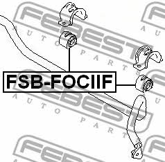 Купити Febest FSB-FOCIIF за низькою ціною в Україні!