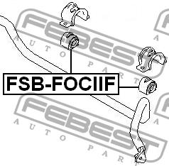 Купити Febest FSBFOCIIF – суперціна на EXIST.UA!