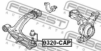 Купить Febest 0320CAP – отличная цена на EXIST.UA!