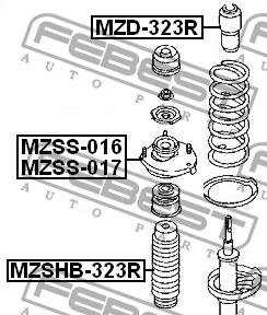 Купити Febest MZD323R – суперціна на EXIST.UA!
